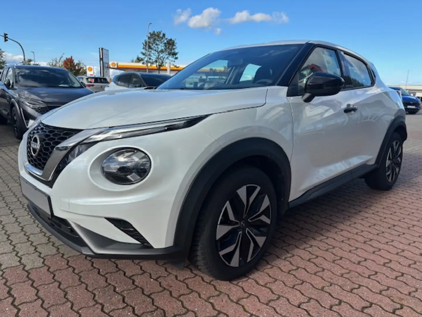 Nissan Juke 1.0 DIG-T Acenta Navi Sitzheizung Kamera Weiß - 1