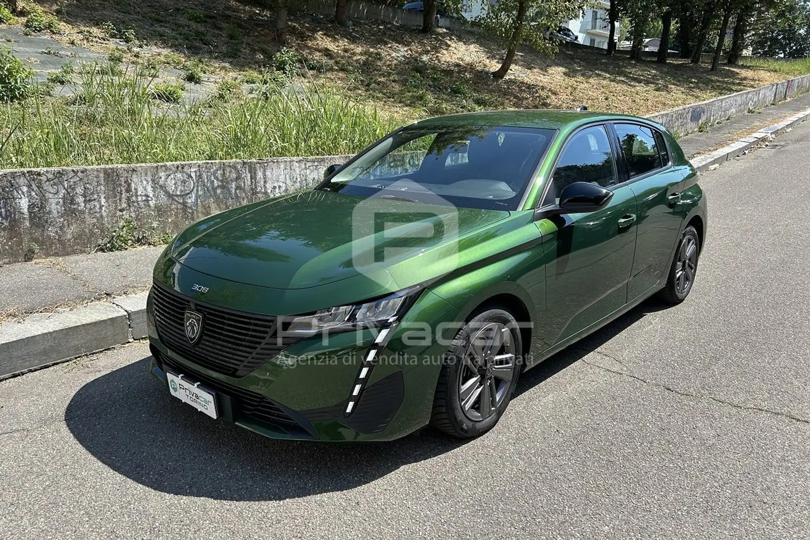 Peugeot 308 308 BlueHDi 130 S&S Allure Groen - 1