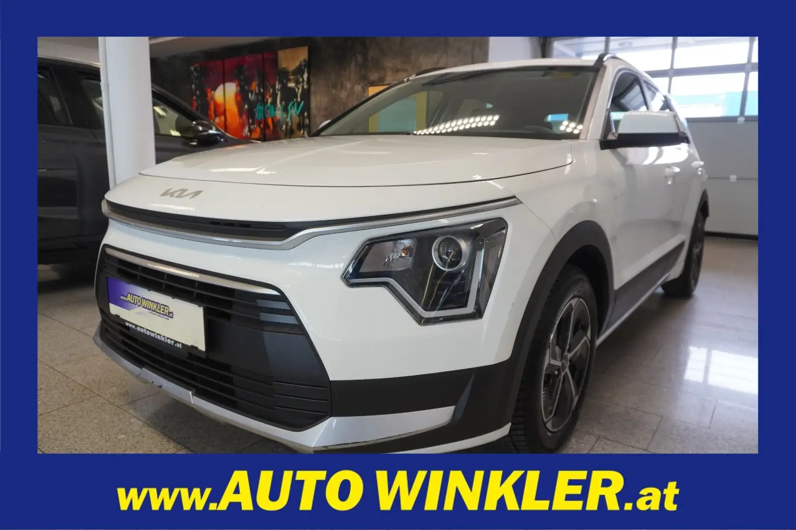 Kia Niro 1.6 HEV Business Aut.MY24/LED/Navi Weiß - 1