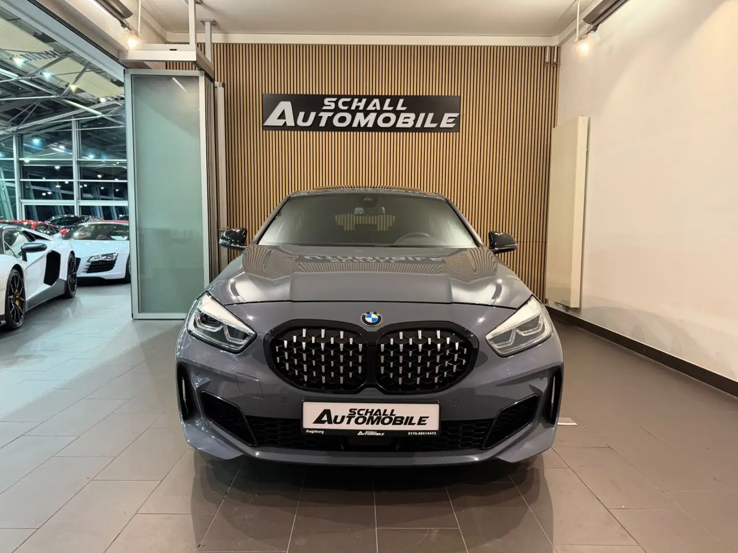 BMW 135 i xDrive *PANO/HUD/CAM/harman/Driving-Assist Grigio - 2