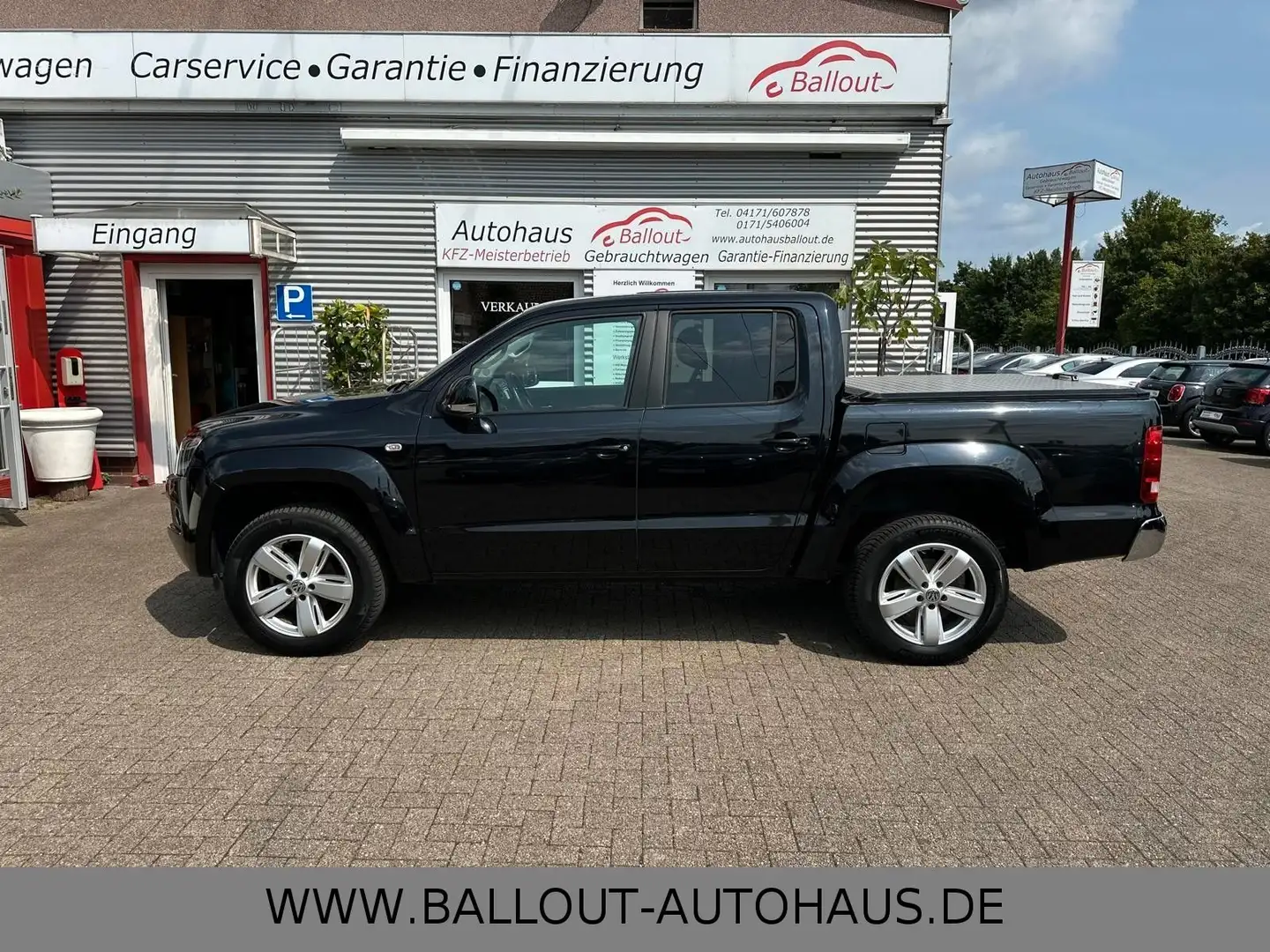 Volkswagen Amarok Highline DoubleCab 4Motion*KLIMA*SHZ*NAVI Schwarz - 1