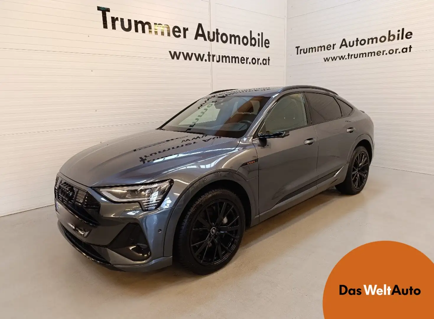 Audi e-tron 55 300 kW S line Gris - 1