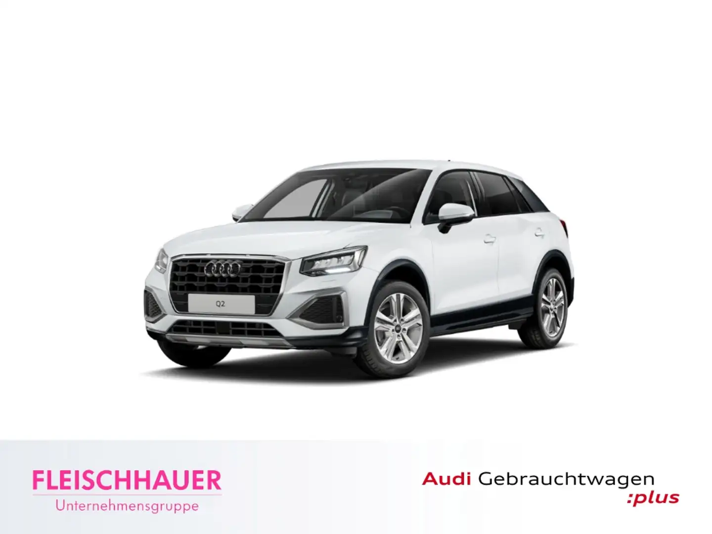 Audi Q2 35 TFSI advanced LED+SHZ+AHK+PDC+CARPLAY+DC Weiß - 2