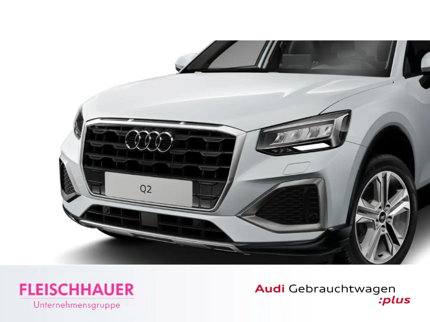 Audi Q2 35 TFSI advanced LED+SHZ+AHK+PDC+CARPLAY+DC Weiß - 1