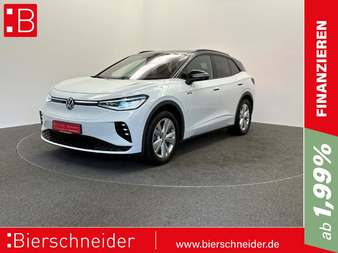 Volkswagen ID.4 GTX 4Mo IQ-LIGHT DIGITAL COCKPIT 19 PANO VIEW HEAD Weiß - 1