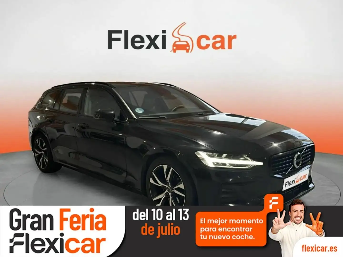 Volvo V60 2.0 B4 (G) R-Design Auto Negro - 2