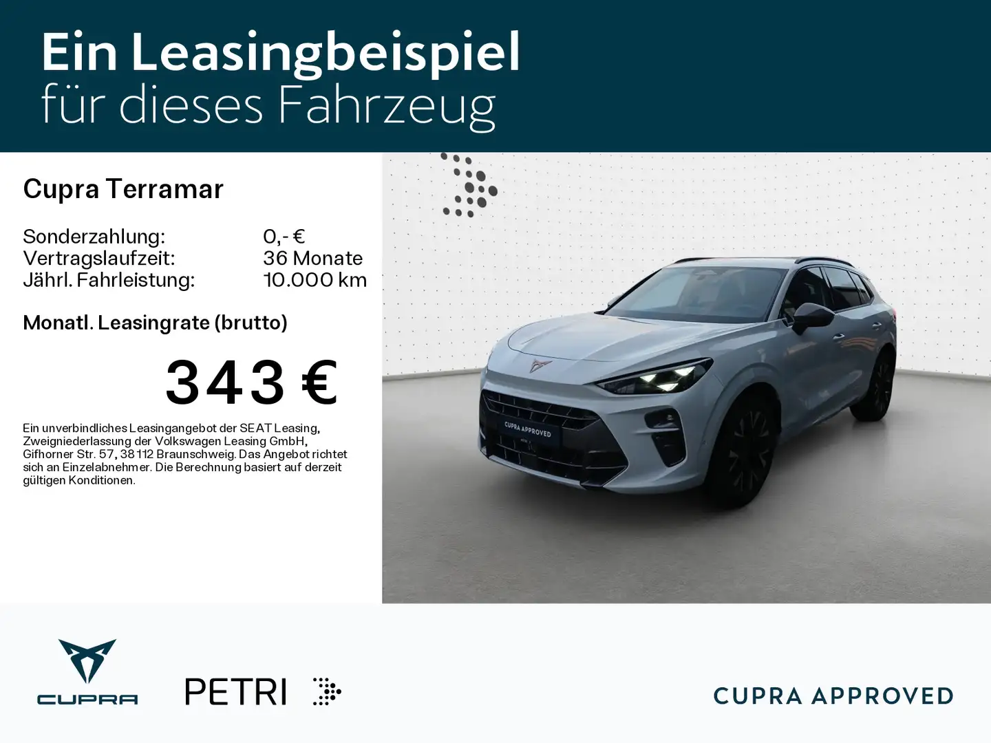 CUPRA Terramar 1.5 eTSI DSG*NAVI*KAM*HUD*Keyless*ACC*1 Weiß - 2