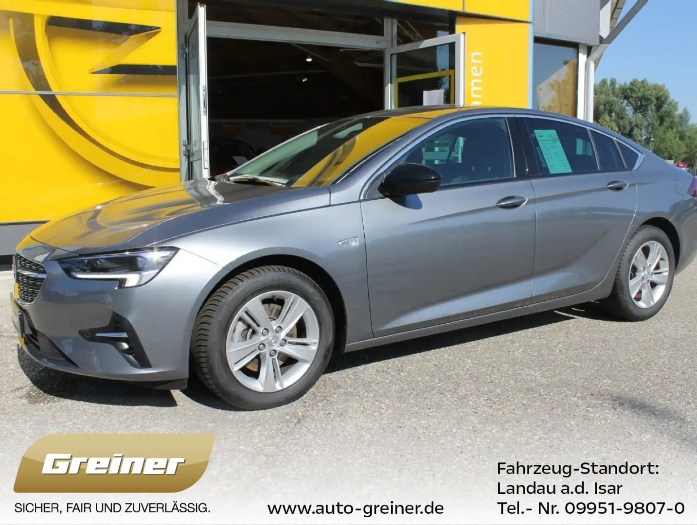Opel Insignia B Grand Sport 2.0 CDTI Elegance Navi| Grijs - 1