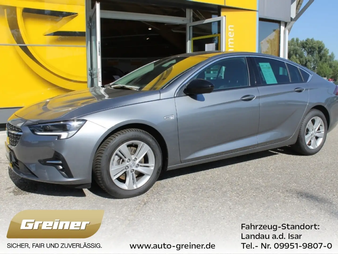 Opel Insignia B Grand Sport 2.0 CDTI Elegance Navi| Grau - 1