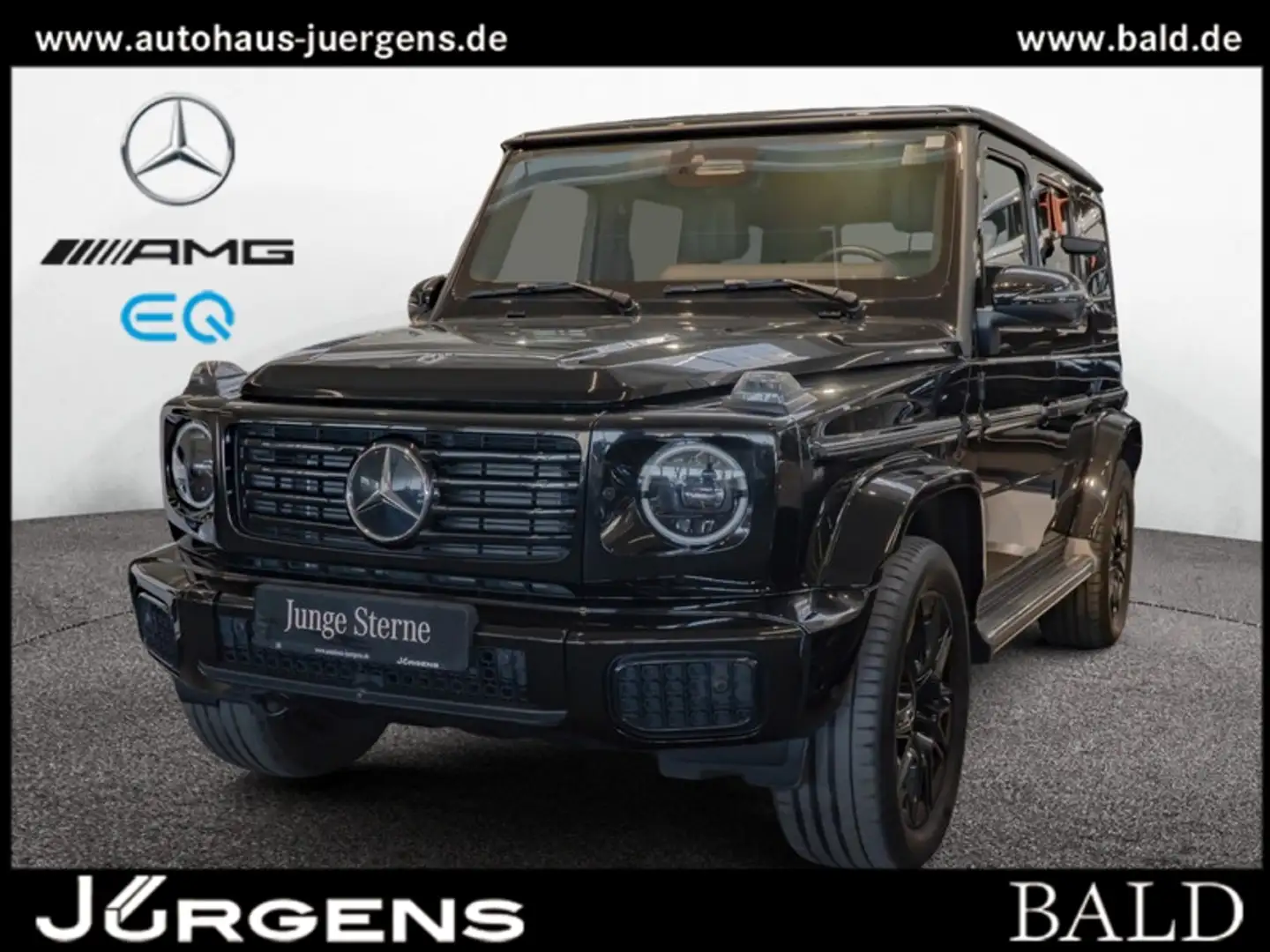 Mercedes-Benz G 500 AMG-Sport/SHD/Burm/360/AHK/Leder/Stdhz Negro - 1
