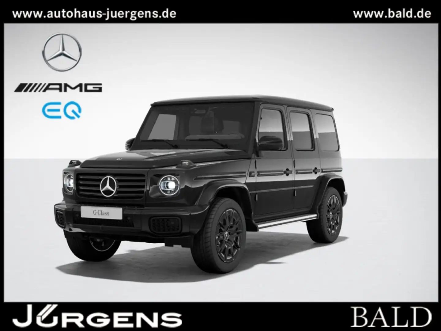 Mercedes-Benz G 500 AMG-Sport/SHD/Burm/360/AHK/Leder/Stdhz Schwarz - 1