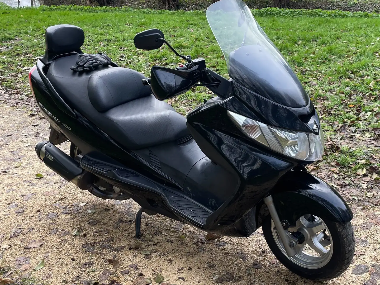 Suzuki Burgman 400 Negru - 1