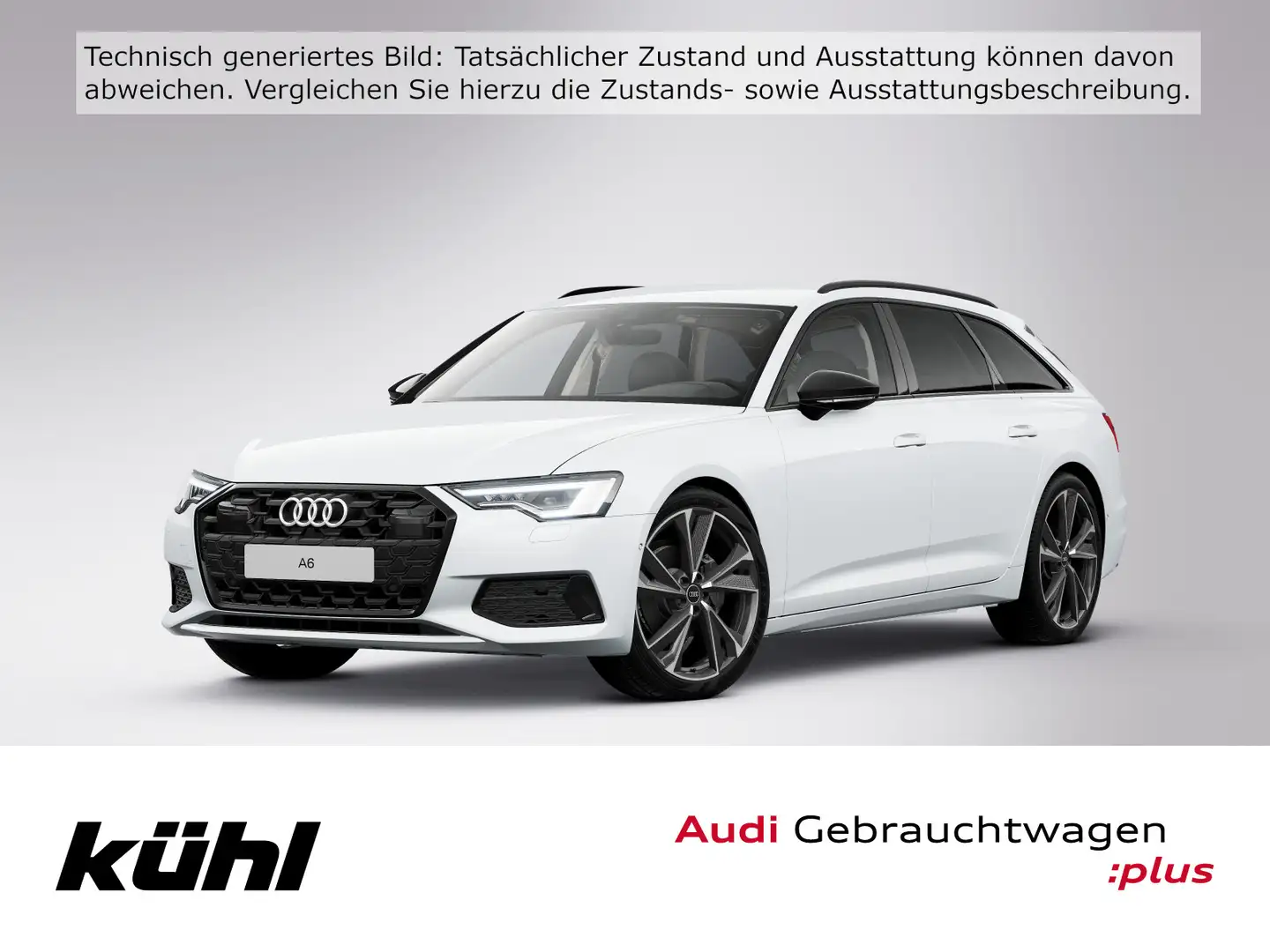 Audi A6 35 TDI S tronic Advanced LED/ACC/Navi/A Weiß - 1