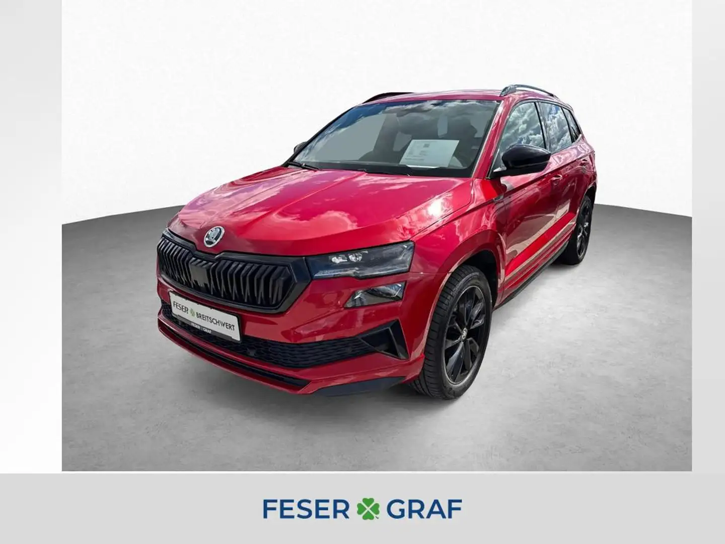 Skoda Karoq Sportline 4x4 2.0 TDI DSG LED AHK NAVI SHZ Rot - 1