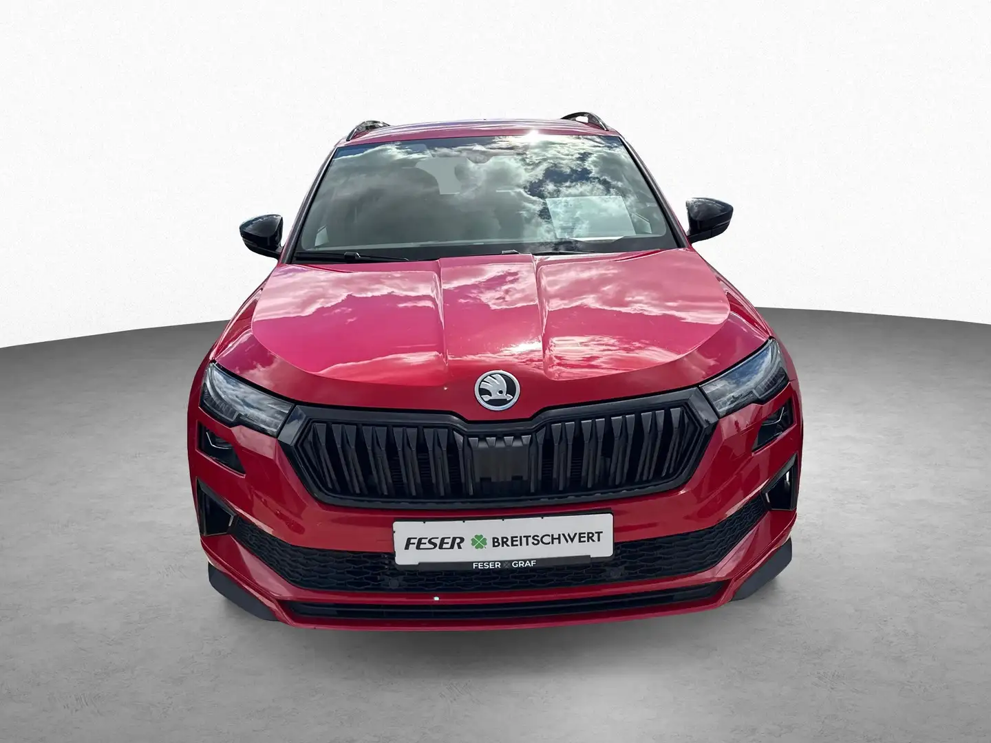 Skoda Karoq Sportline 4x4 2.0 TDI, NAVI, AHK,1.Hand Rot - 2