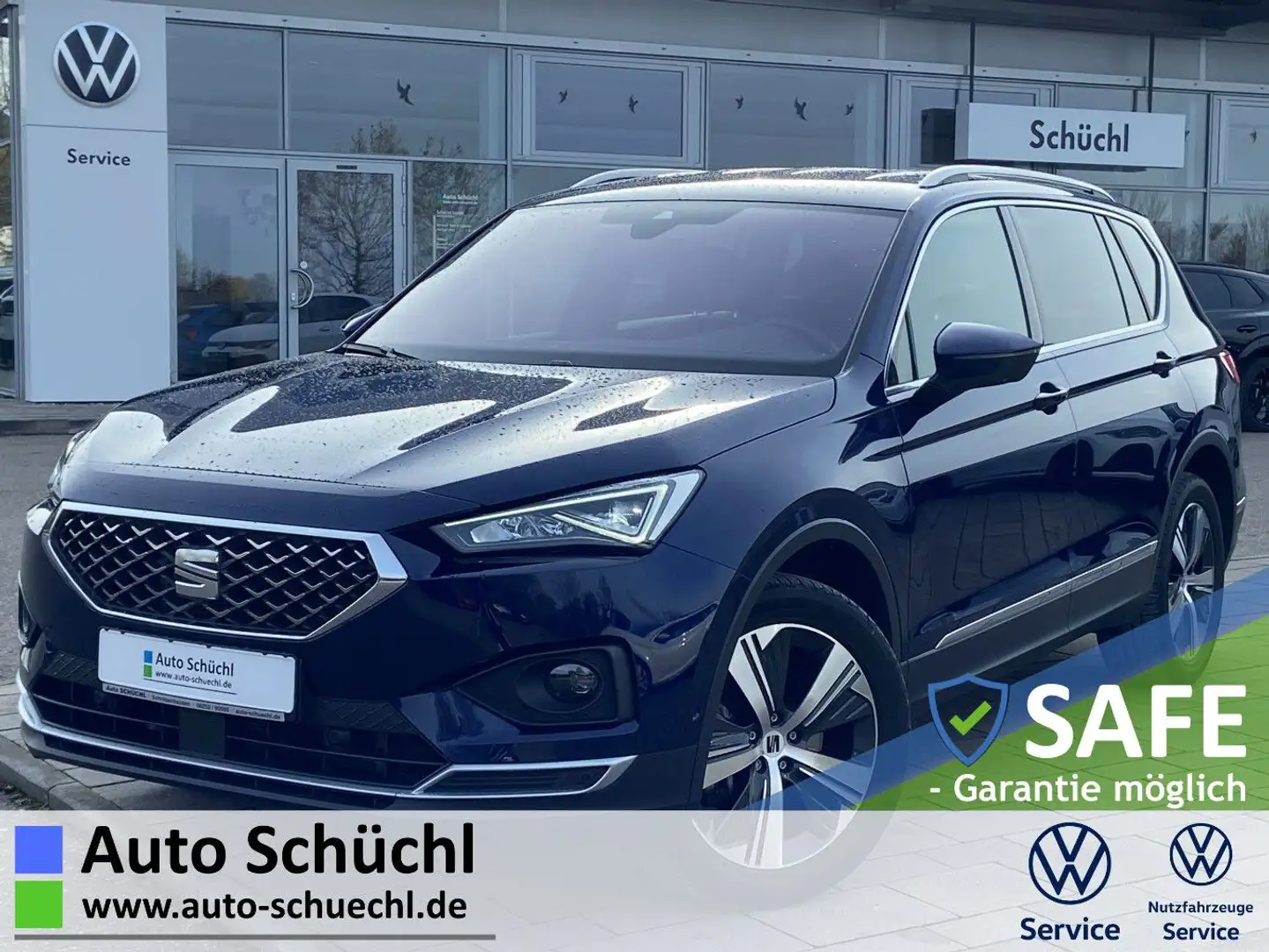 SEAT Tarraco 2.0 TDI DSG 4-DRIVE Xcellence 19"+PAKET- Blau - 1