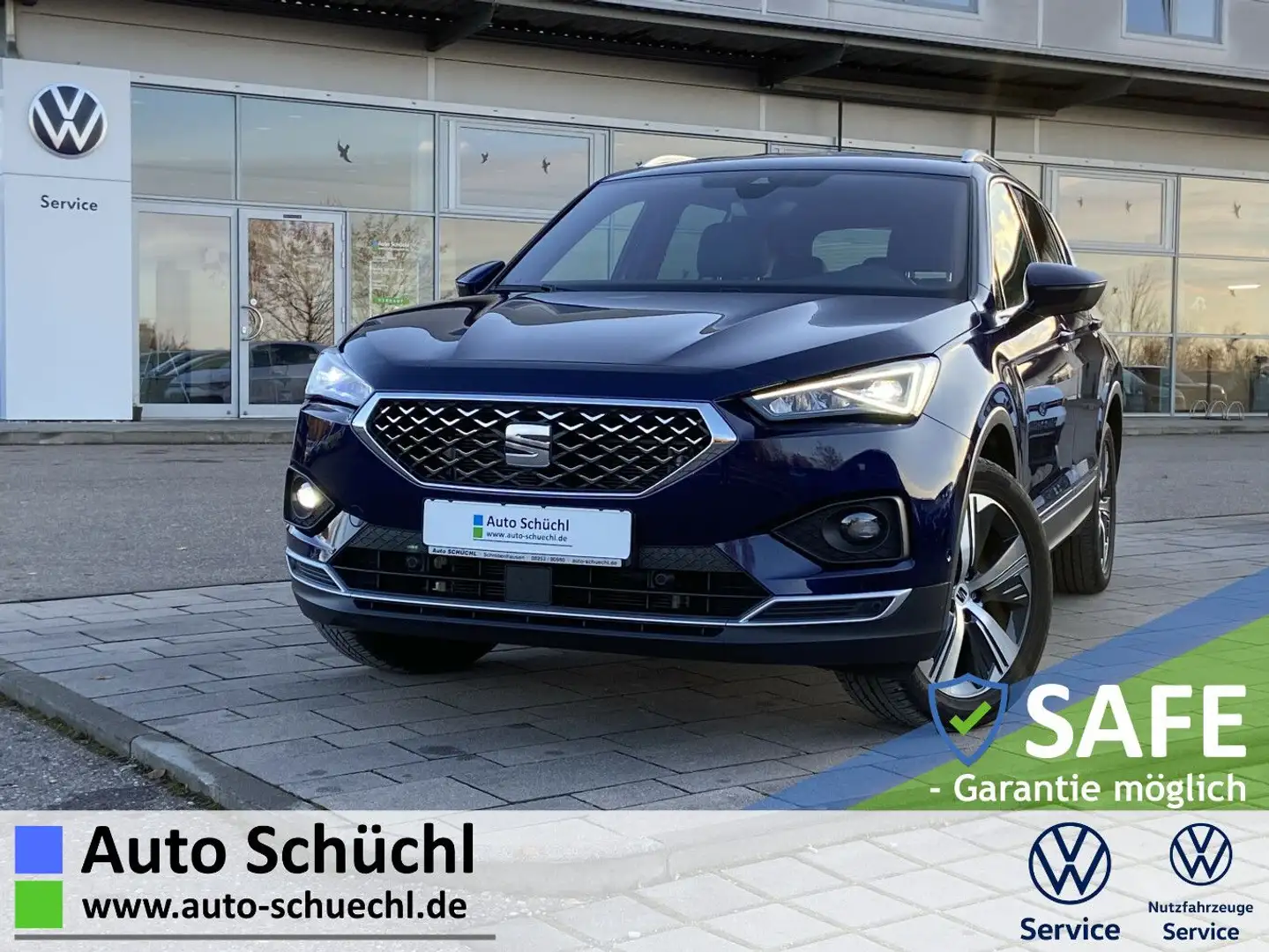 SEAT Tarraco 2.0 TDI DSG 4-DRIVE Xcellence 19"+PAKET- Blau - 1