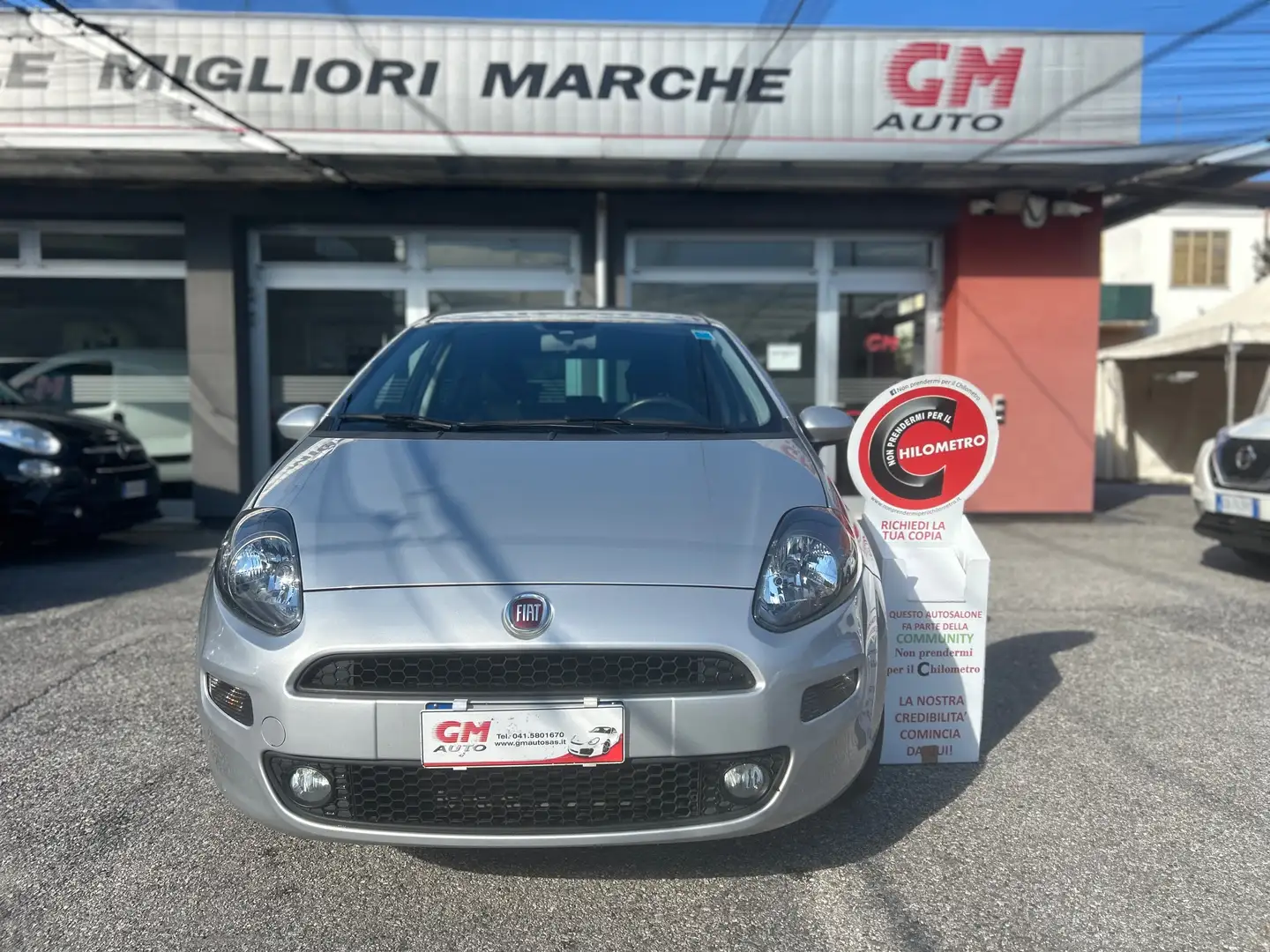 Fiat Punto Punto 5p 1.3 mjt Lounge s&s 95cv Argent - 2