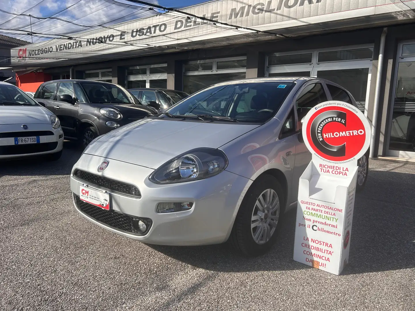 Fiat Punto Punto 5p 1.3 mjt Lounge s&s 95cv Argent - 1