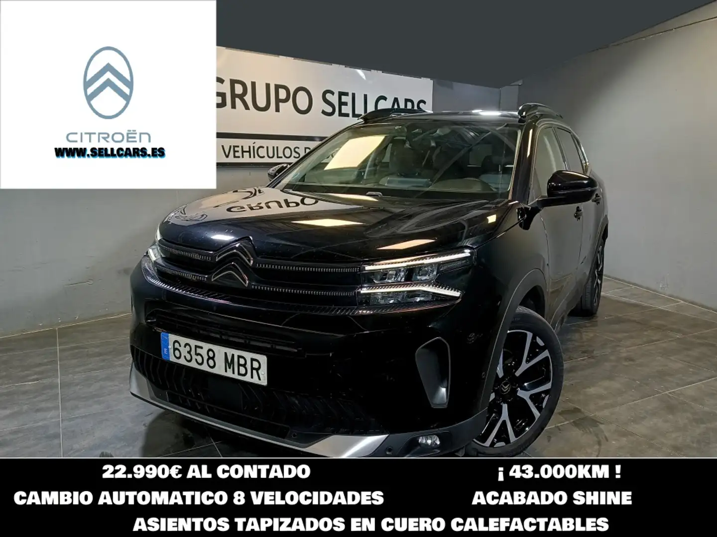 Citroen C5 Aircross BlueHDi S&S Shine EAT8 130 Zwart - 1