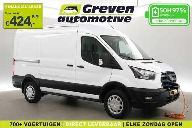 Ford E-Transit 350 L2H2 68 kWh | Snelladen | SOH 97% | Clima | Ca