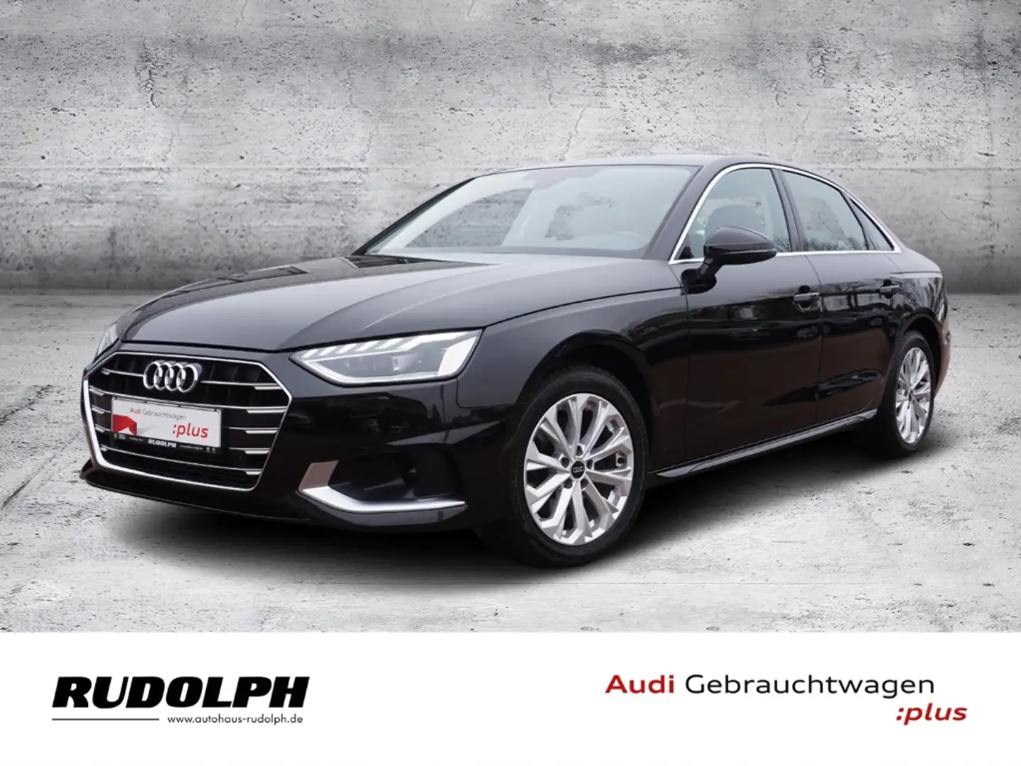 Audi A4 Lim. 35 TFSI advanced S-tronic MATRIX ACC NAVI Schwarz - 1