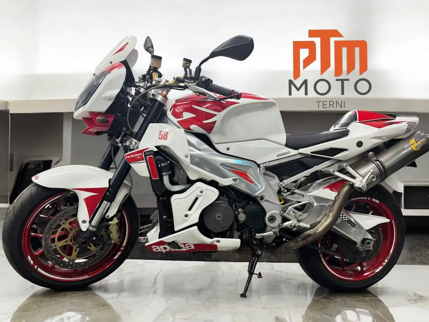 Aprilia Tuono R Bianco - 1