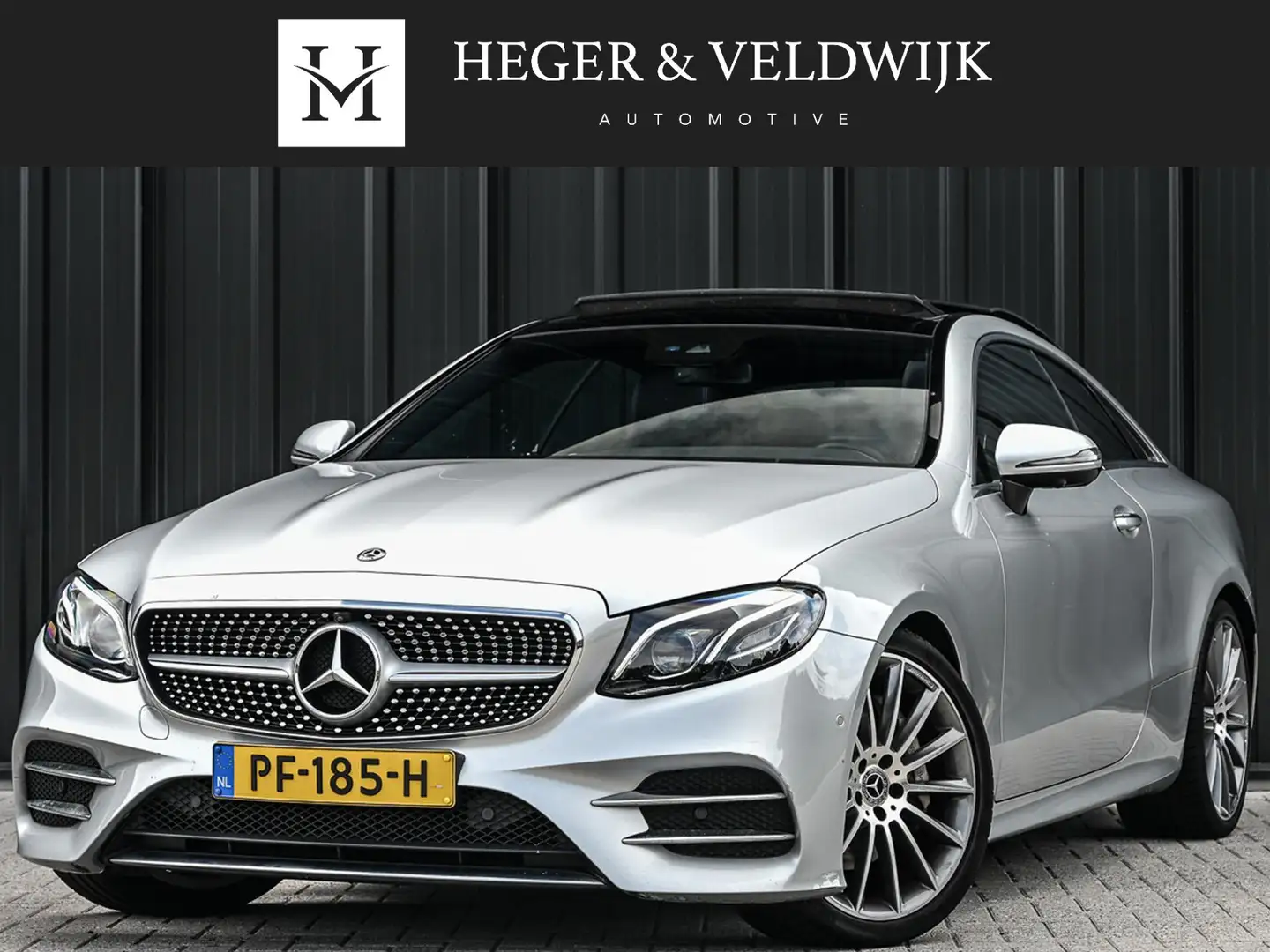 Mercedes-Benz E 300 Coupé Edition 1 AMG Line | NL Auto| Panoramadak | Grijs - 1