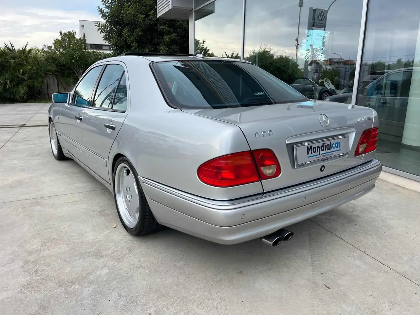 Mercedes-Benz E 55 E55 AMG 5.5 v8 Tetto navi Pdc iscritta asi Argento - 2