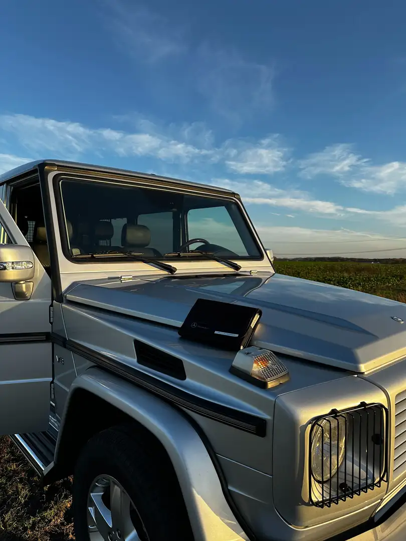Mercedes-Benz G 500 BTW auto - fiscale waarde €24000 - 2005 Zilver - 2