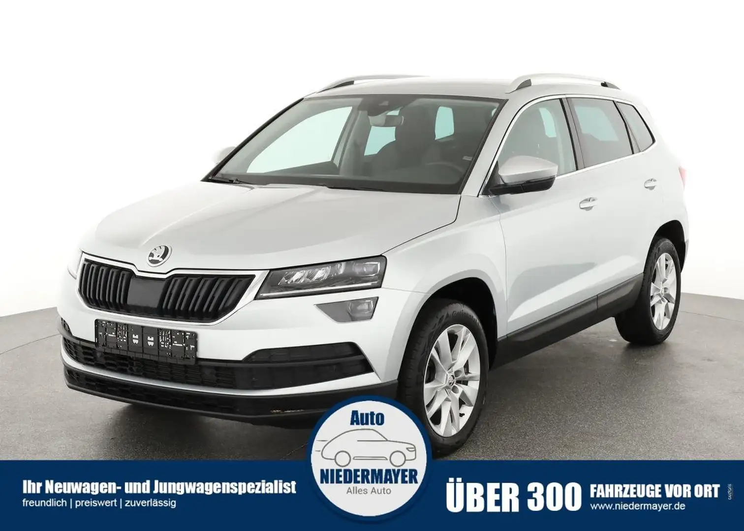 Skoda Karoq 1.5 TSI ACT Drive 125, LED, Navi, Kamera, Sitzheiz Silber - 1