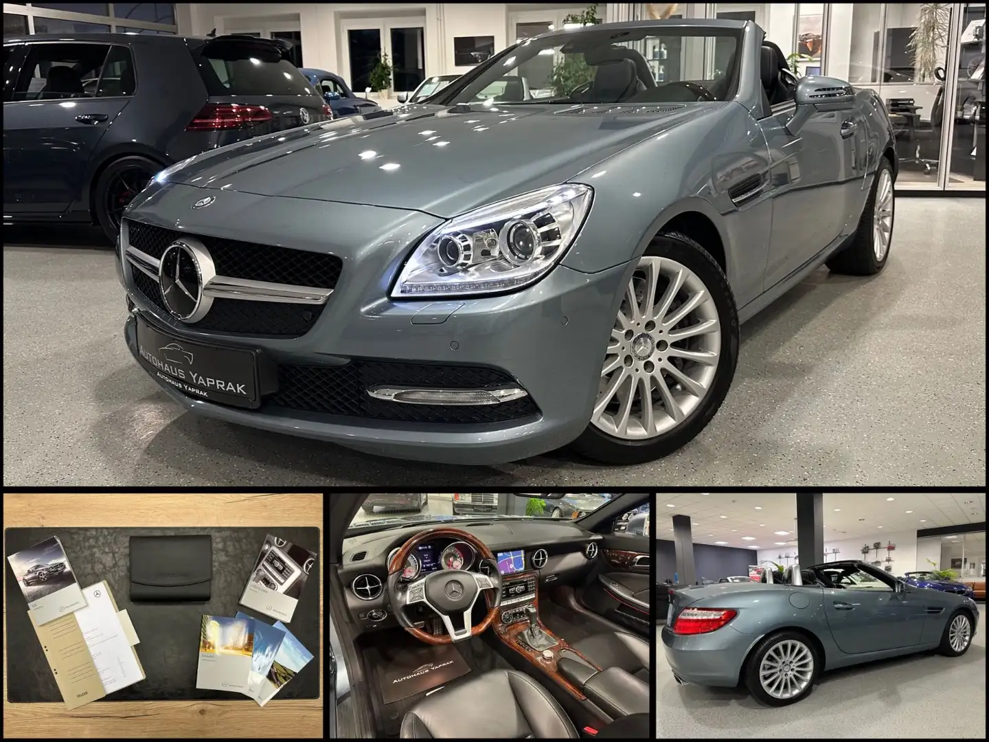 Mercedes-Benz SLK 350 Exclusiv|MagicSky|Keyless|Distronic Plus Argent - 1