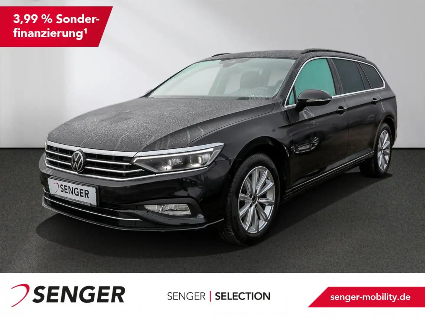 Volkswagen Passat Variant 2.0 TSI Business DSG Nav Matrix Zwart - 1