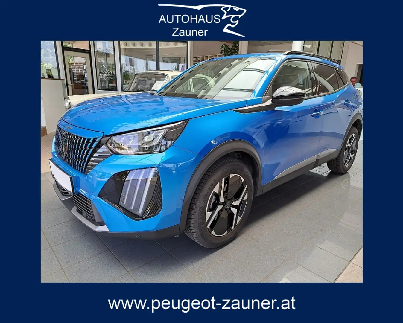 Peugeot 2008 PureTech 100 S&S Allure 6-Gang-Manuell Синий - 1