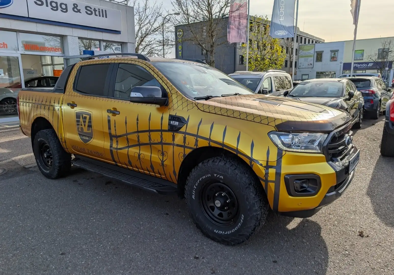 Ford Ranger 3.2 Wildtrak DOKA AHK*NAV*CAM*SHZ*PCD*KLIMAAUT Portocaliu - 2