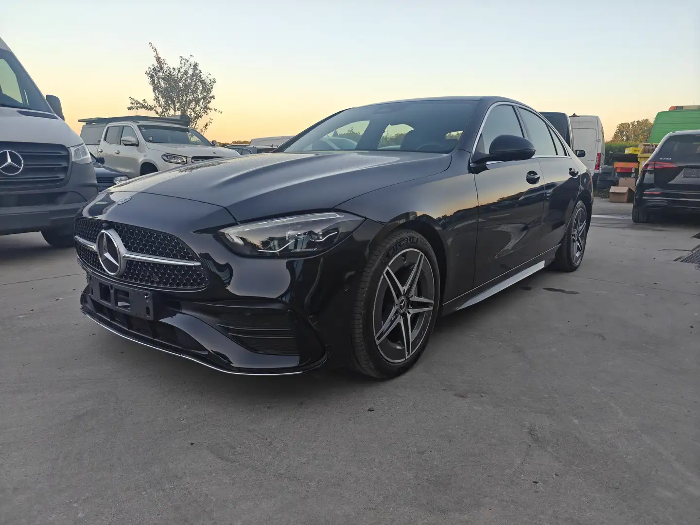 Mercedes-Benz C 180 C 180 9G-TRONIC AMG Line Noir - 2