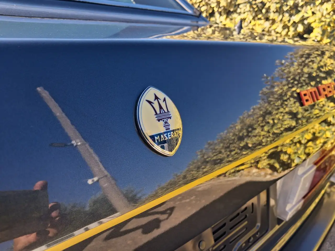 Maserati 420 iniezione weber, Rifle Grey, pelle beige, foto 6
