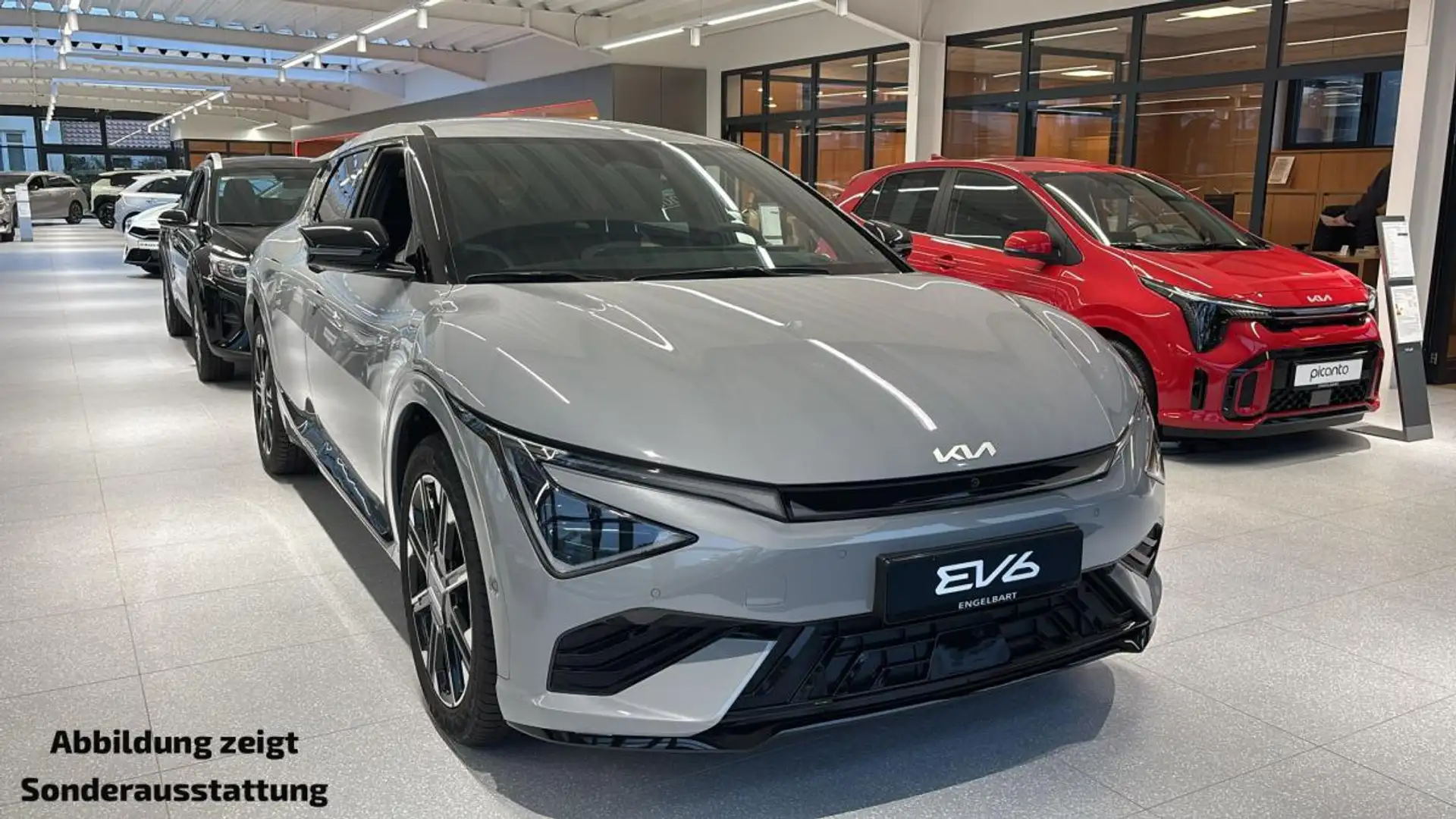Kia EV6 Air 63kWh Wärmepumpe Grau - 1