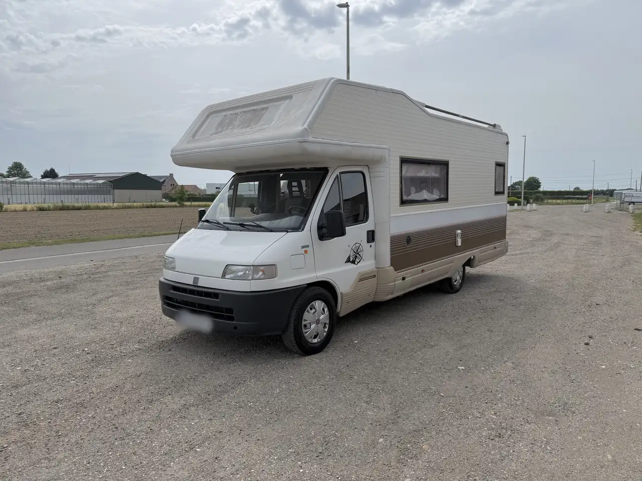 Fiat Ducato Mizar WC/DOUCHE Zonnepaneel Luifel, foto 2