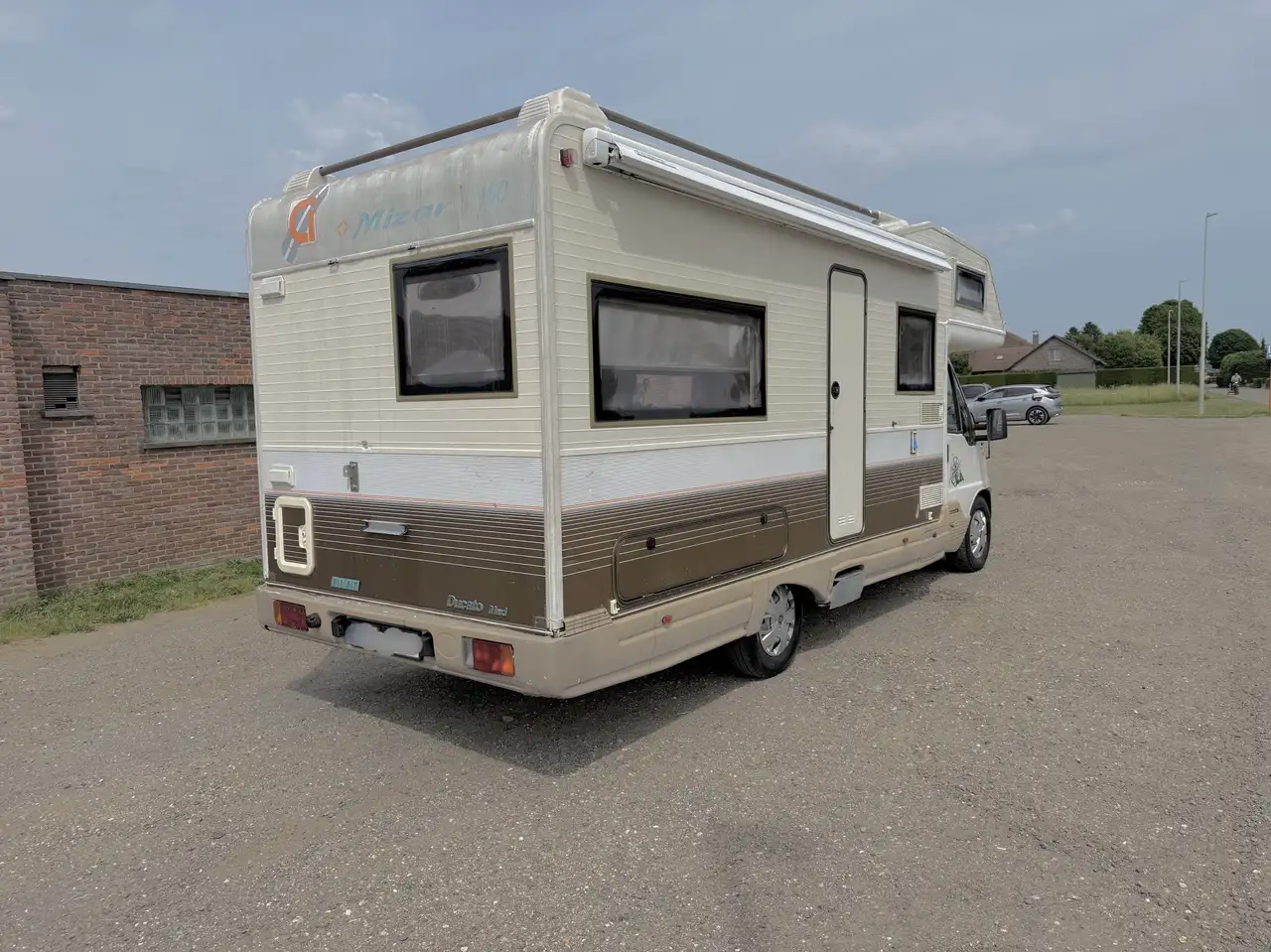 Fiat Ducato Mizar WC/DOUCHE Zonnepaneel Luifel, foto 4
