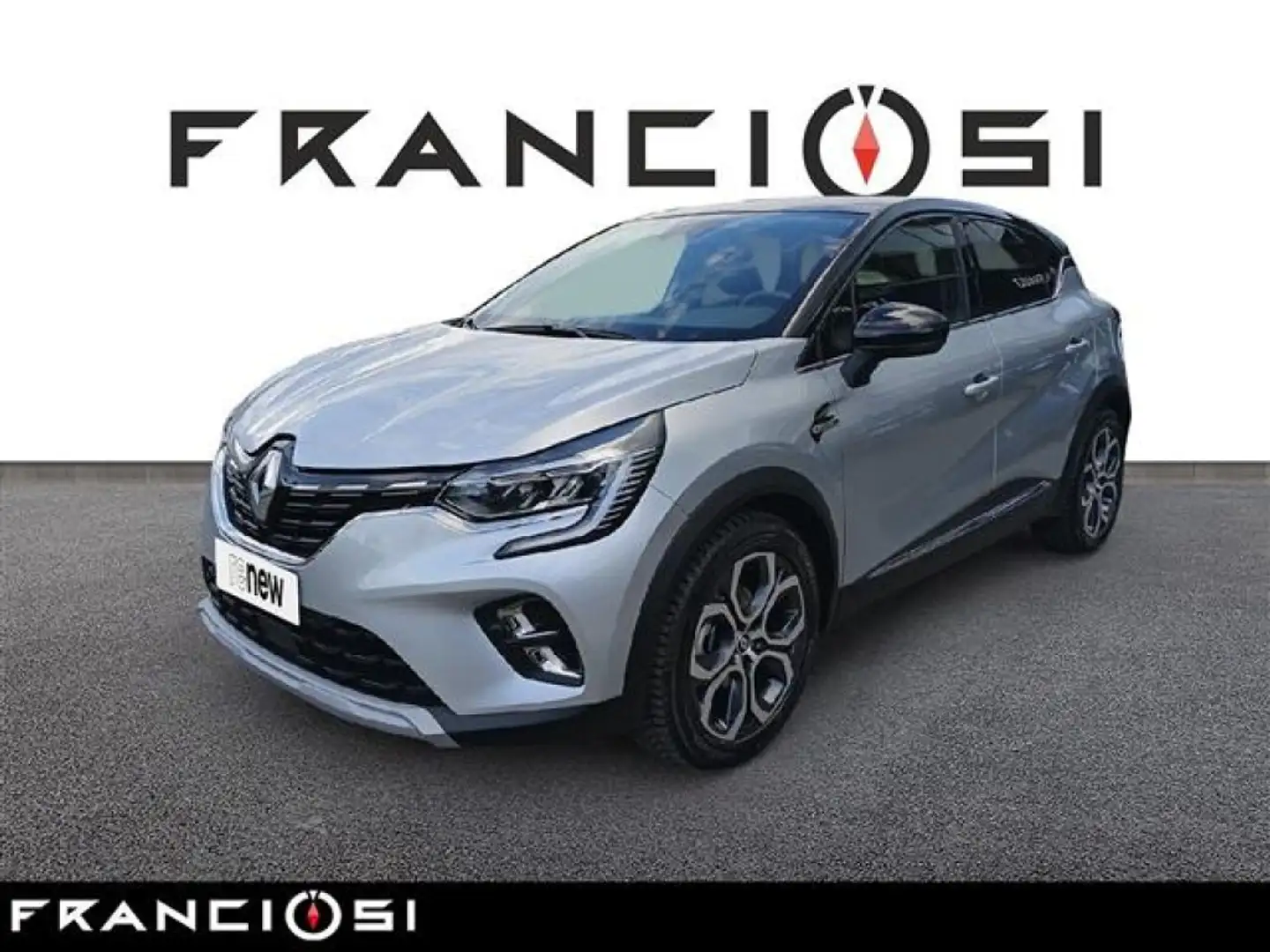 Renault Captur 1.6 E TECH Hybrid Techno Fast Track Auto Gris - 1