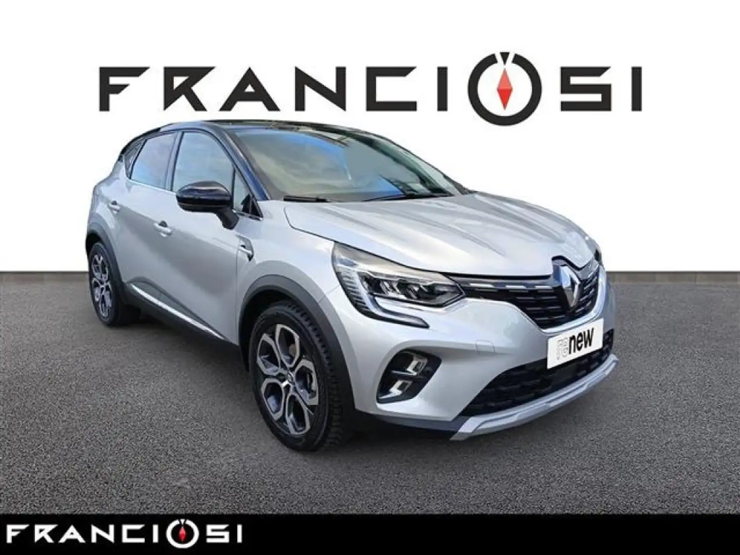 Renault Captur 1.6 E TECH Hybrid Techno Fast Track Auto Gris - 2