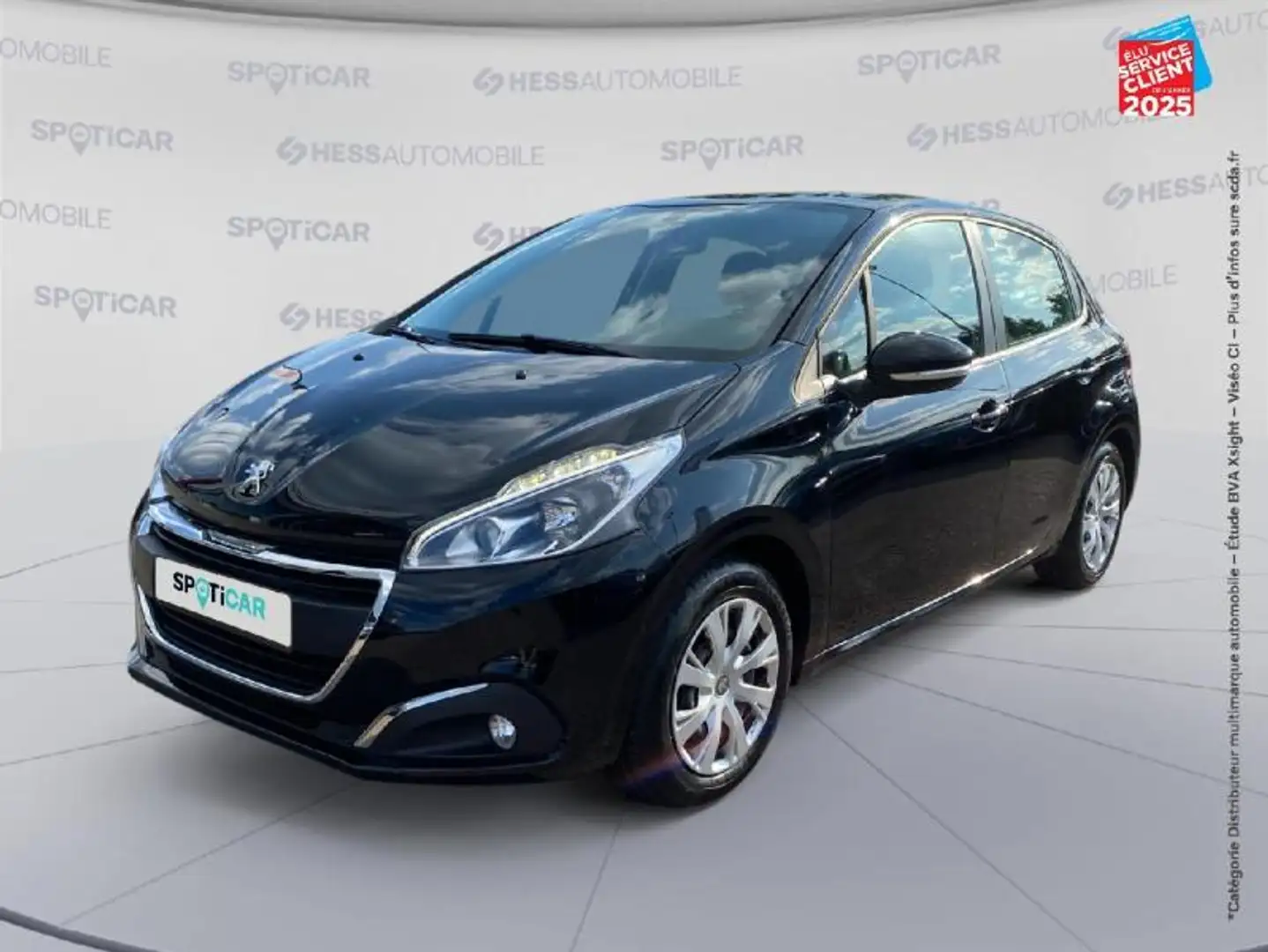 Peugeot 208 1.2 PureTech 82ch Active 5p Noir - 1