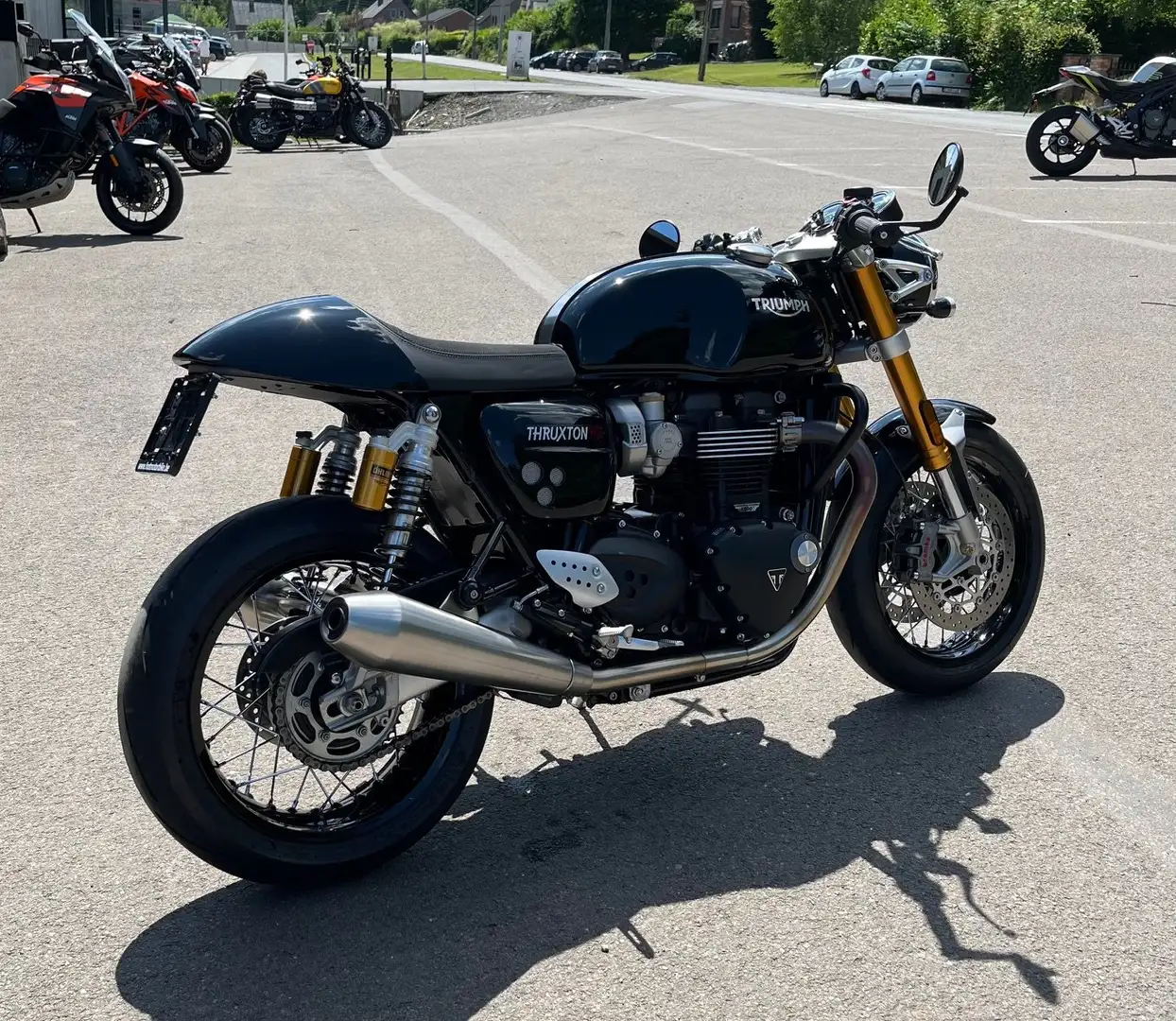 Triumph Thruxton 1200 RS (garantie 2 ans) Fekete - 2