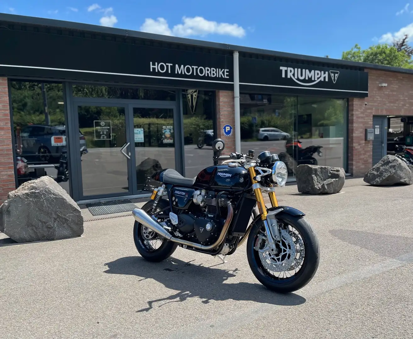 Triumph Thruxton 1200 RS (garantie 2 ans) Fekete - 1