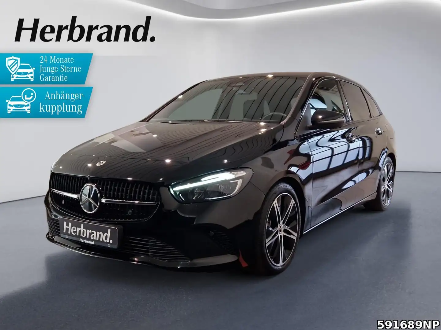 Mercedes-Benz B 200 Progressive Night AHK Kamera Spurhalte-A. Schwarz - 1