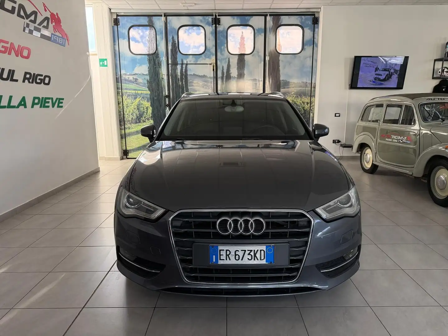 Audi A3 A3 III 2013 Sportback Sportback 2.0 tdi Grijs - 2