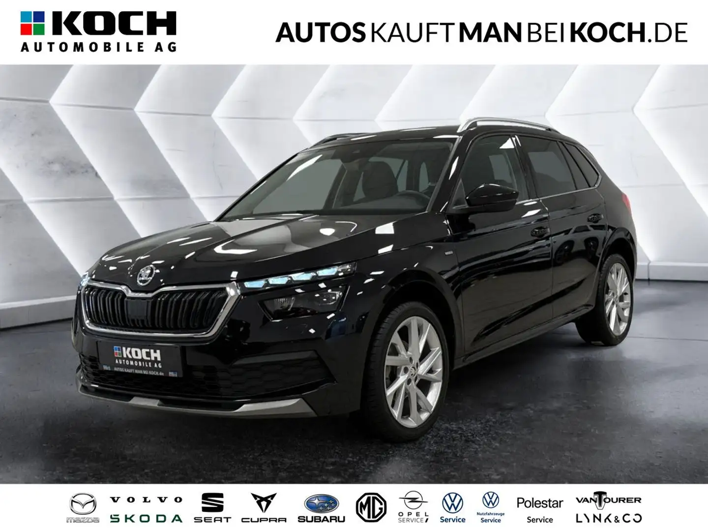 Skoda Kamiq 1.5 TSI Clever NAVI STANDHZG KLIMAAUT PDC Noir - 1