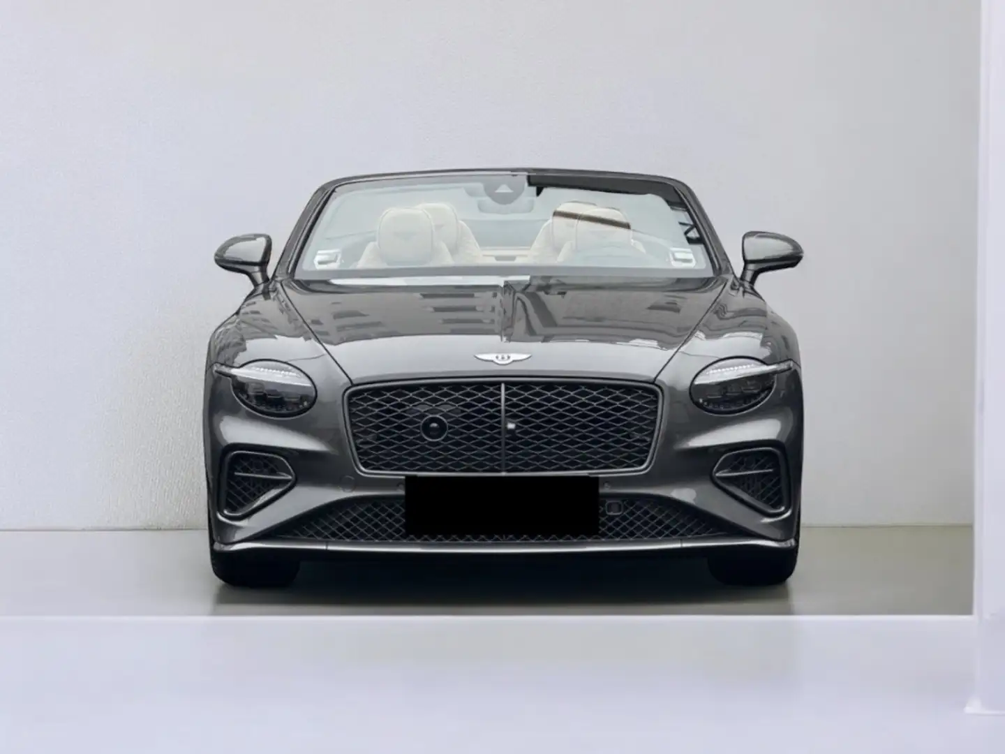Bentley Continental GT Convertible V8 Gris - 1