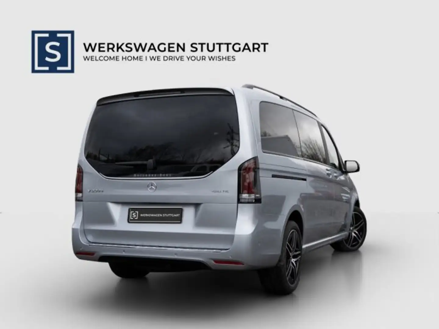 Mercedes-Benz V 300 V 300 d 4MATIC Avantg. lang NEUE MODELL Leder Silber - 2